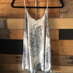 Ivory Paisley Tank